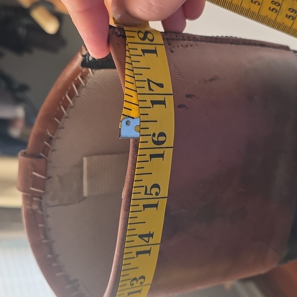 Two-Tone Leather Riding Boots - Picture 16 of 16